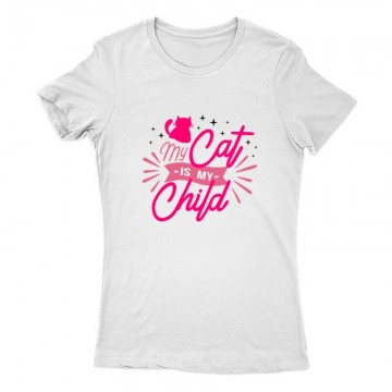 My cat is my child Női Póló