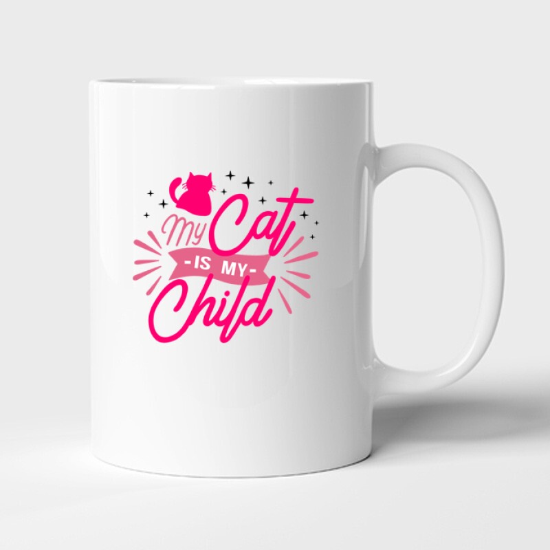 My cat is my child Bögre