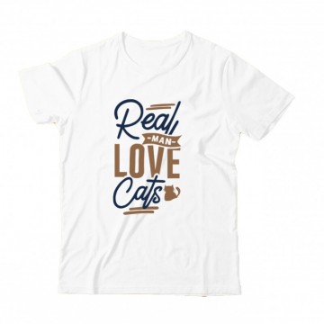 Real man love cats Gyermek Póló