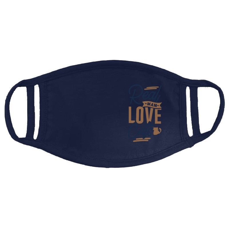 Real man love cats Arcmaszk