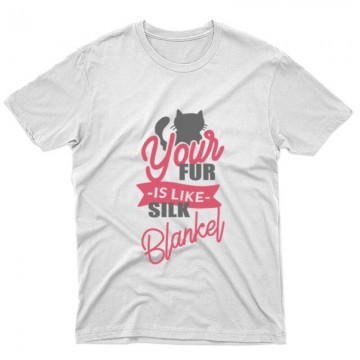 Your fur is like silk blankel Unisex Póló