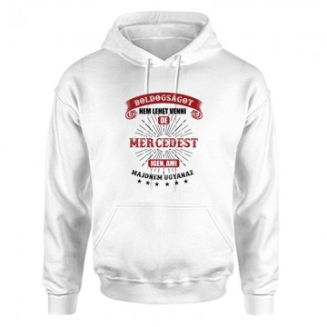 Boldogságot Nem Lehet (Merci) Unisex Kapucnis Pulcsi