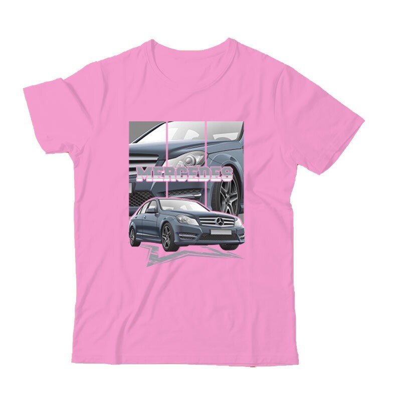 Mercedes C Class Color Gyermek Póló