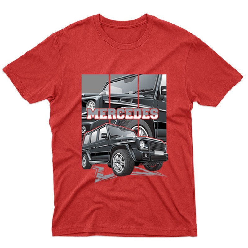 Mercedes G Class Color Unisex Póló