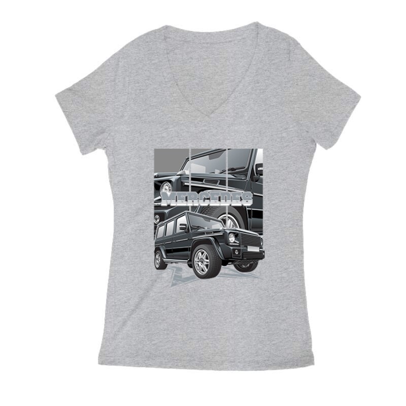 Mercedes G Class Color Női V Kivágott póló