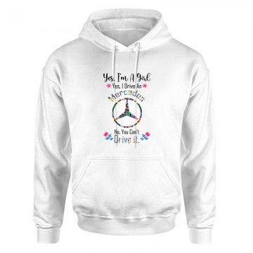 Just A Girl (Mercedes) Unisex Kapucnis Pulcsi