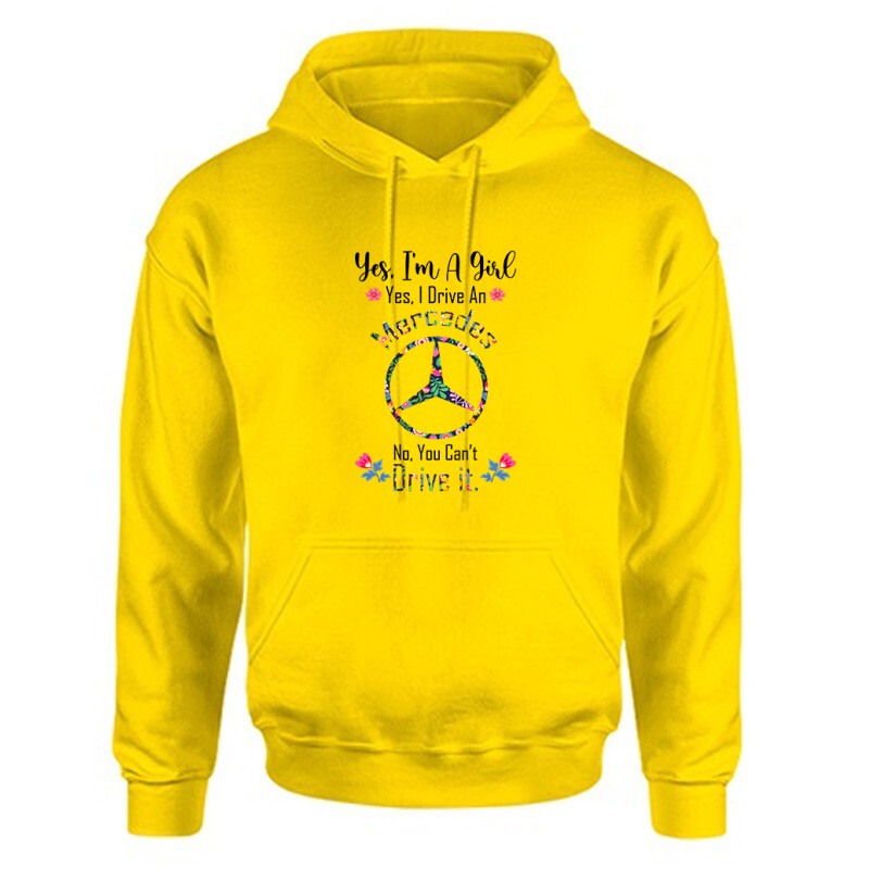 Just A Girl (Mercedes) Unisex Kapucnis Pulcsi