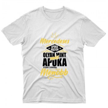 Mercedeses Apuka Unisex Póló