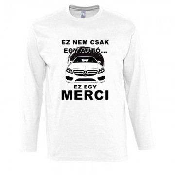 Nemcsak egy Autó (C Class) Hosszú Ujjú Póló