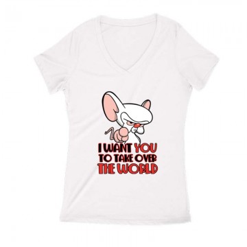 I want You Női V Kivágott póló