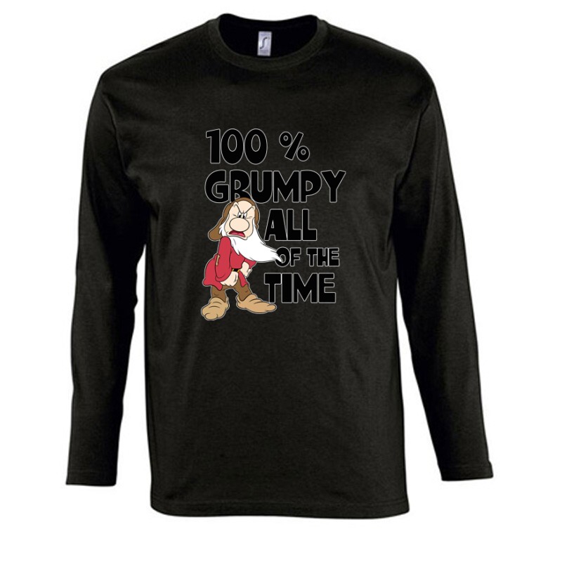 100% Grumpy Hosszú Ujjú Póló