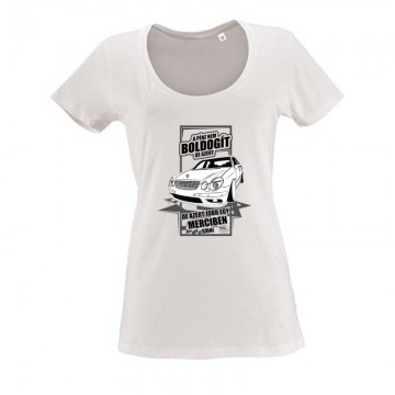 Jobb Egy Merciben Sírni (E Class) Női O Nyakú Póló