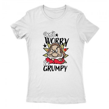 Don't worry be grumpy Női Póló