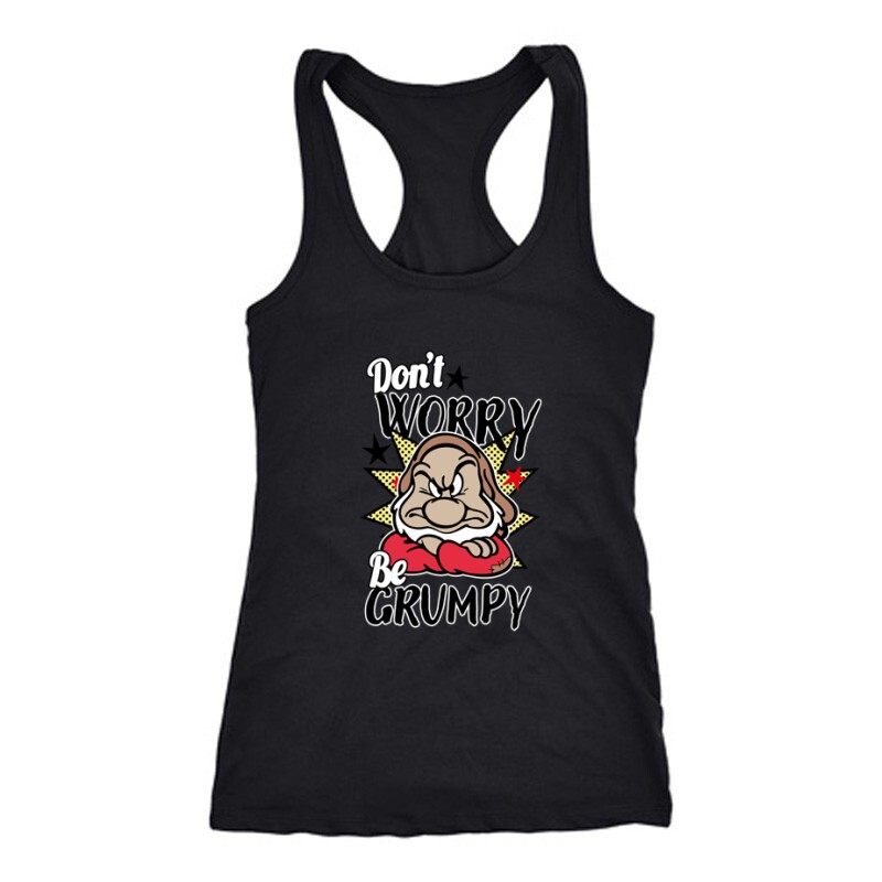 Don't worry be grumpy Női Trikó