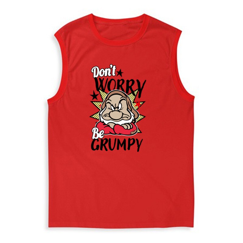 Don't worry be grumpy Férfi Trikó