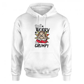 Don't worry be grumpy Unisex Kapucnis Pulcsi