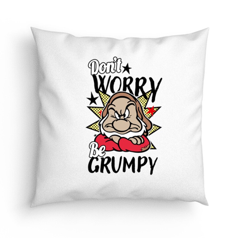 Don't worry be grumpy Párna