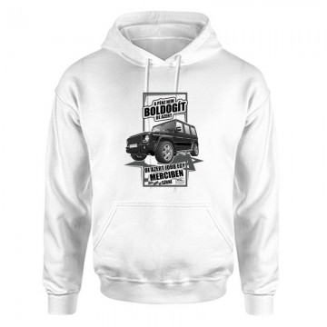 Jobb Egy Merciben Sírni (G Class) Unisex Kapucnis Pulcsi