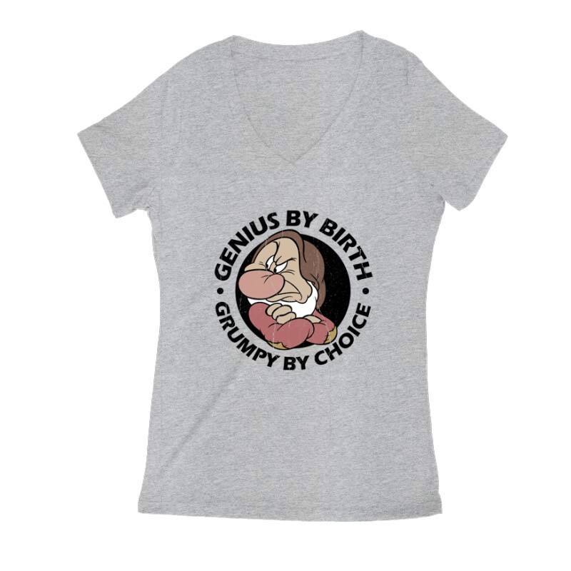 Genius by birth Női V Kivágott póló