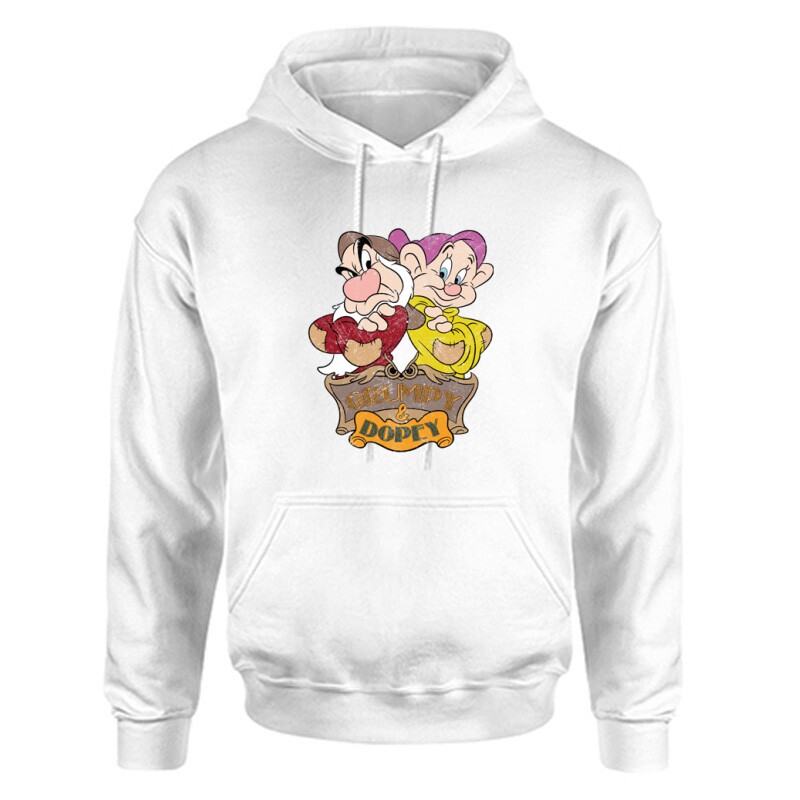 Grumpy & Dopey Unisex Kapucnis Pulcsi