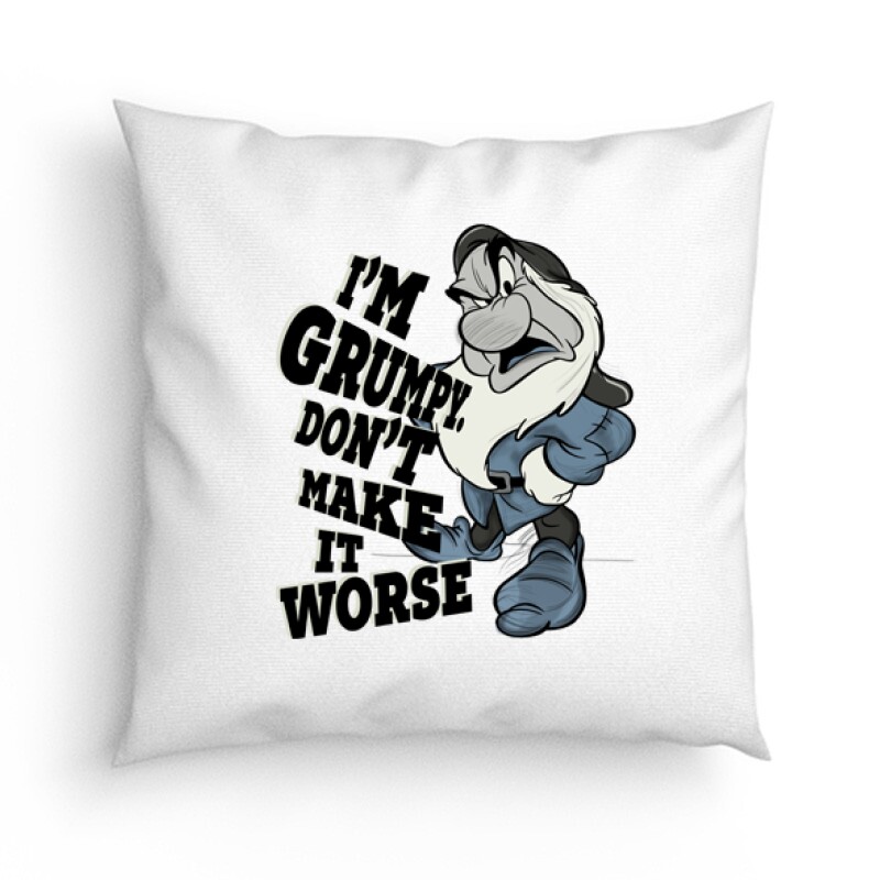 I'm Grumpy don't make it worse Párna