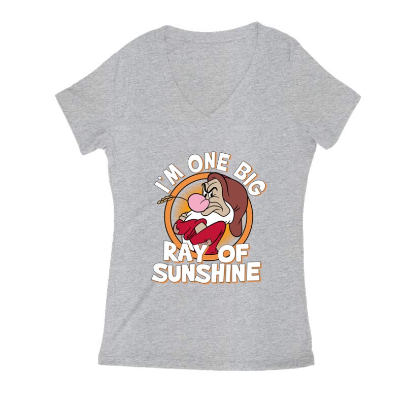 I'm one big Női V Kivágott póló