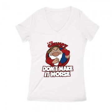 Don't make it worse Női V Kivágott póló