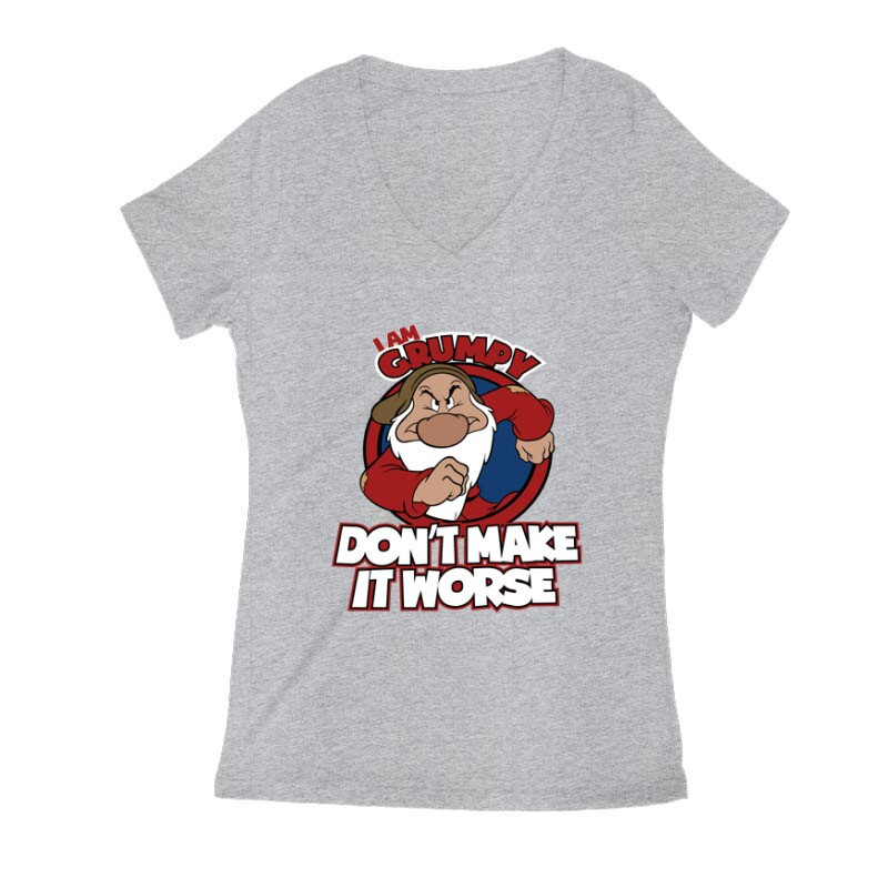 Don't make it worse Női V Kivágott póló