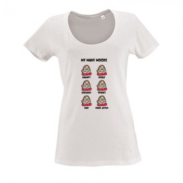 My many moods Női O Nyakú Póló