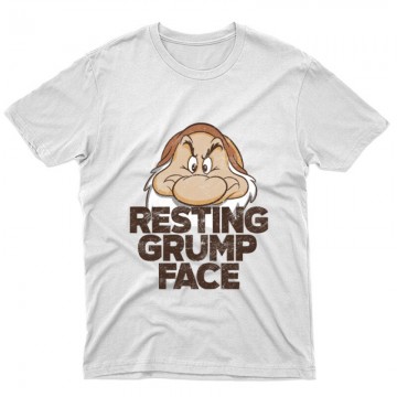 Resting Grumpy Face Unisex Póló