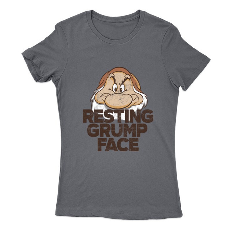 Resting  Grumpy Face Női Póló
