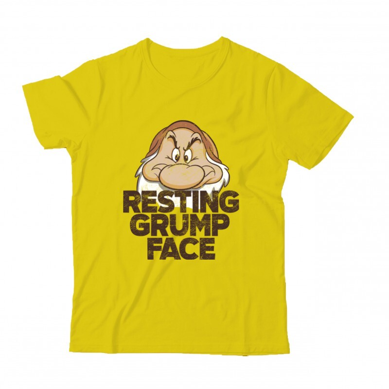 Resting  Grumpy Face Gyermek Póló