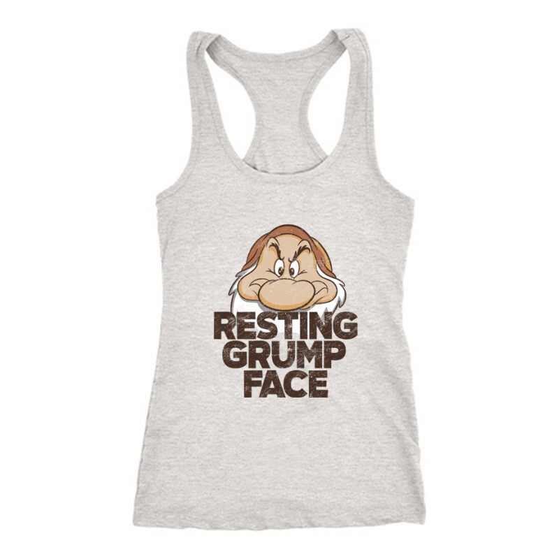 Resting  Grumpy Face Női Trikó