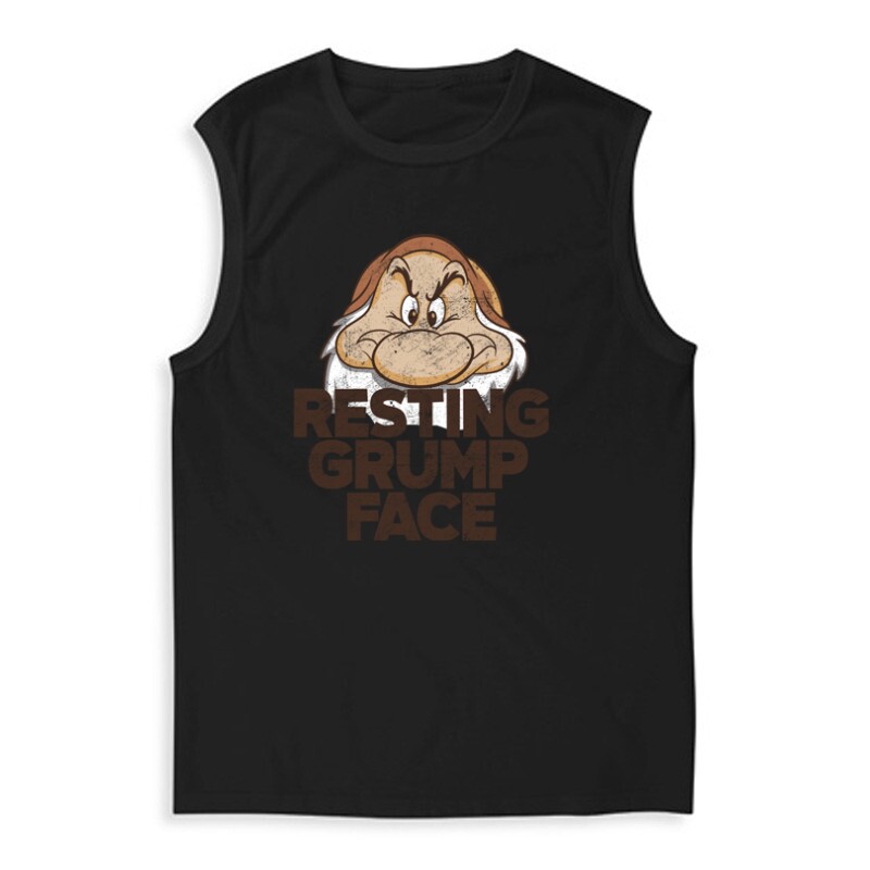 Resting  Grumpy Face Férfi Trikó