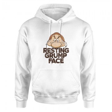 Resting Grumpy Face Unisex Kapucnis Pulcsi