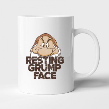 Resting Grumpy Face Bögre