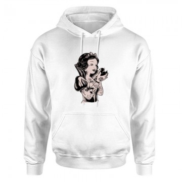 Snow white Unisex Kapucnis Pulcsi