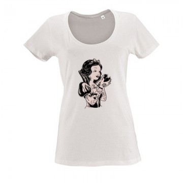 Snow white Női O Nyakú Póló