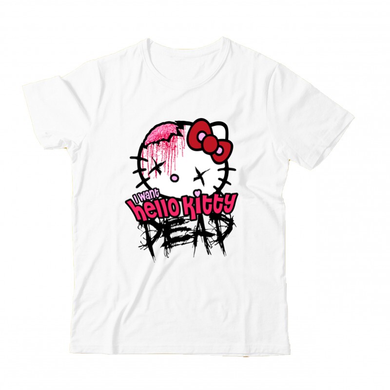 Hello Kitty Dead Gyermek Póló