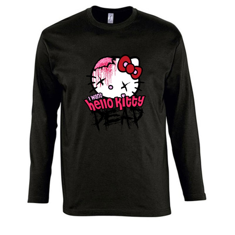 Hello Kitty Dead Hosszú Ujjú Póló