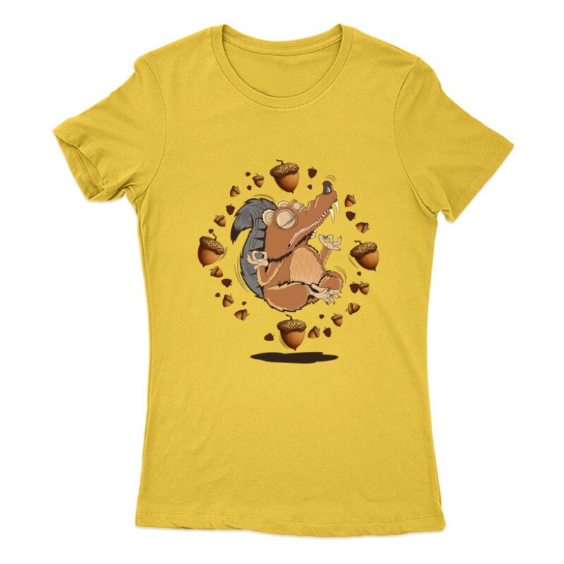 Scrat meditation Női Póló