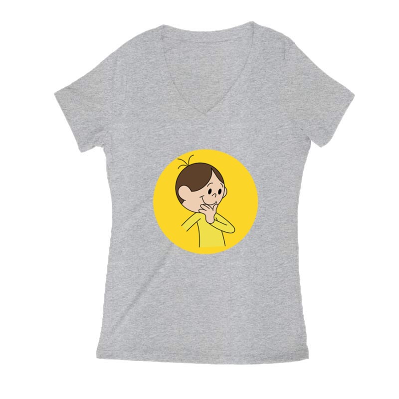 Bolka Női V Kivágott póló