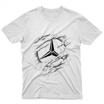 Mercedes Tépett Unisex Póló