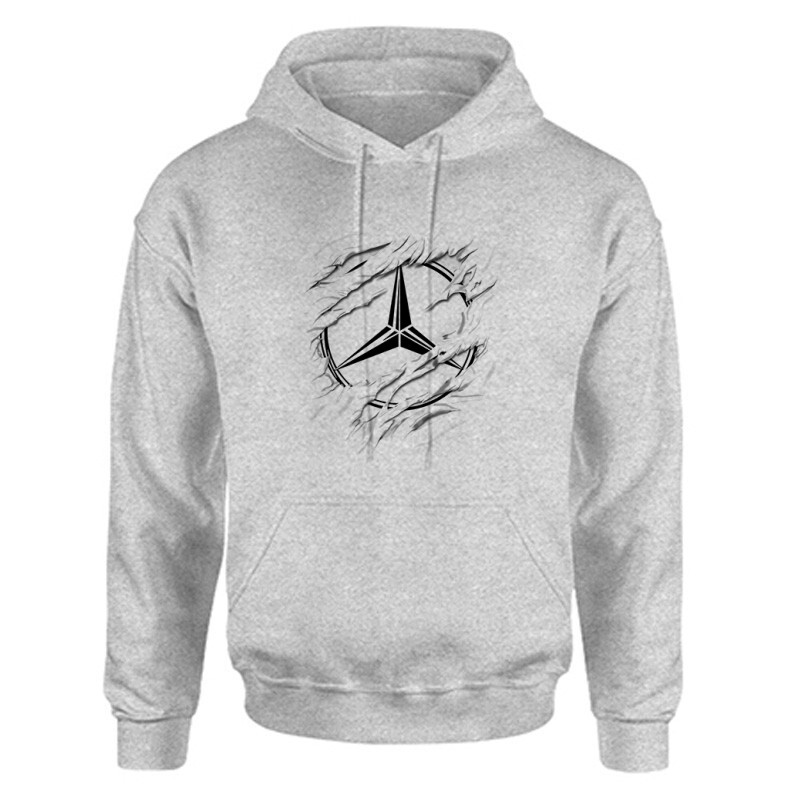 Mercedes Tépett Unisex Kapucnis Pulcsi