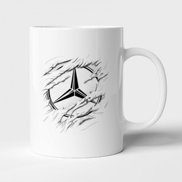 Mercedes Tépett Bögre
