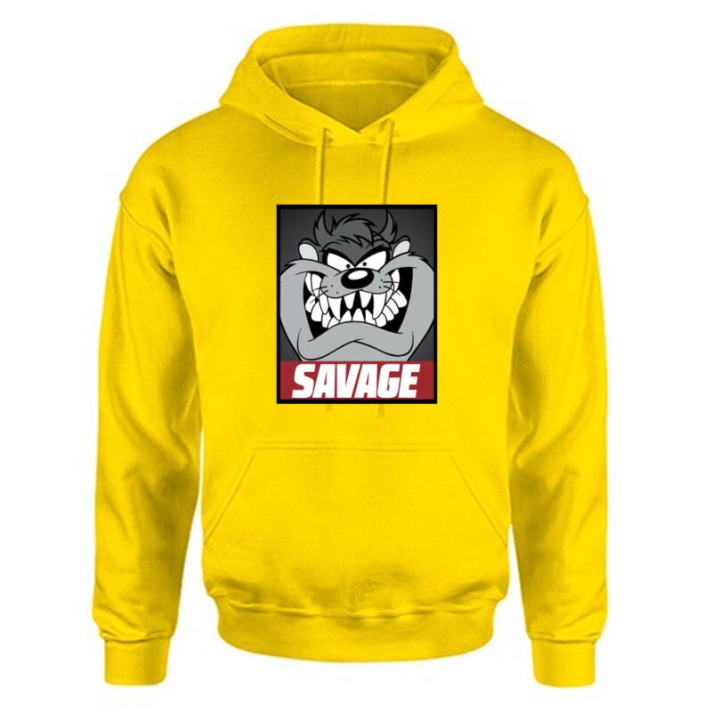 Taz retro Unisex Kapucnis Pulcsi