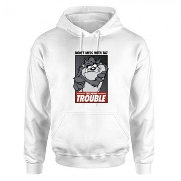 This means trouble Unisex Kapucnis Pulcsi