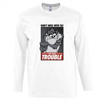 This means trouble Hosszú Ujjú Póló