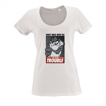 This means trouble Női O Nyakú Póló