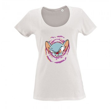 Brain hypnotizes Női O Nyakú Póló